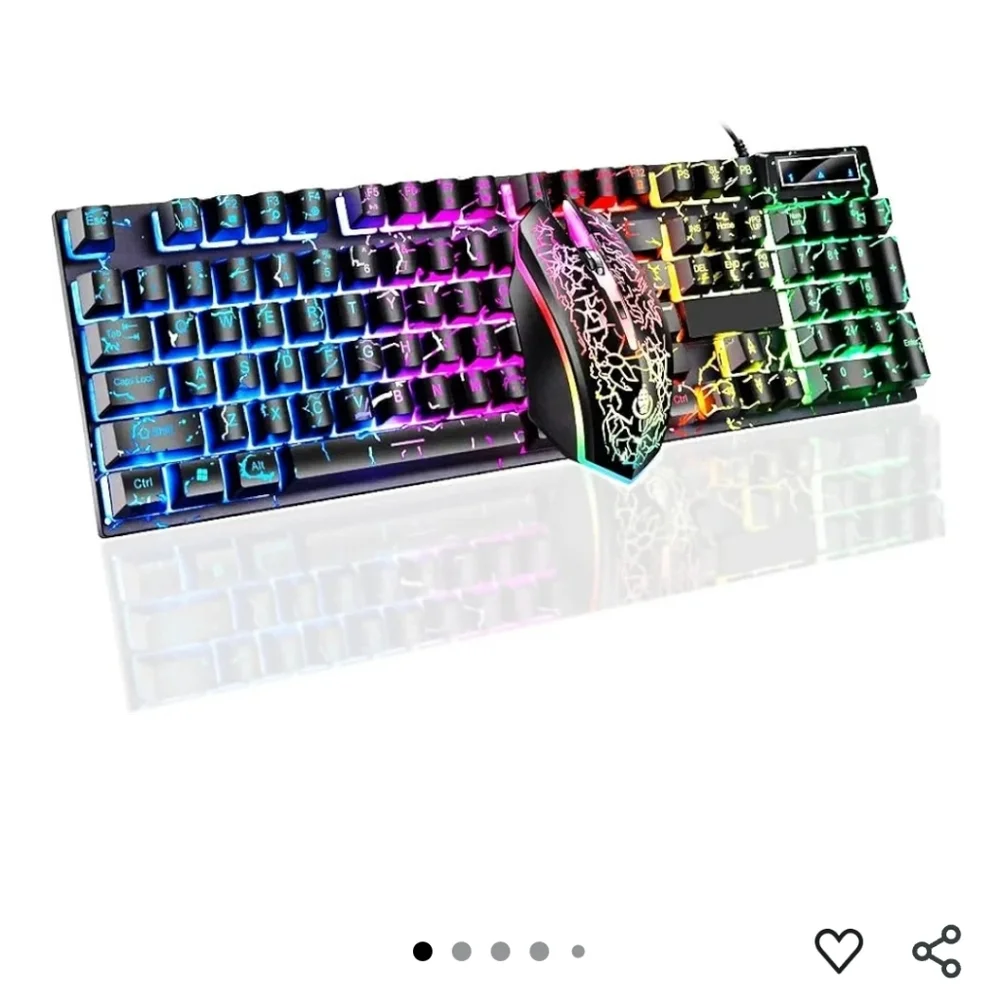 RGB Gaming Keyboard and Mouse Set